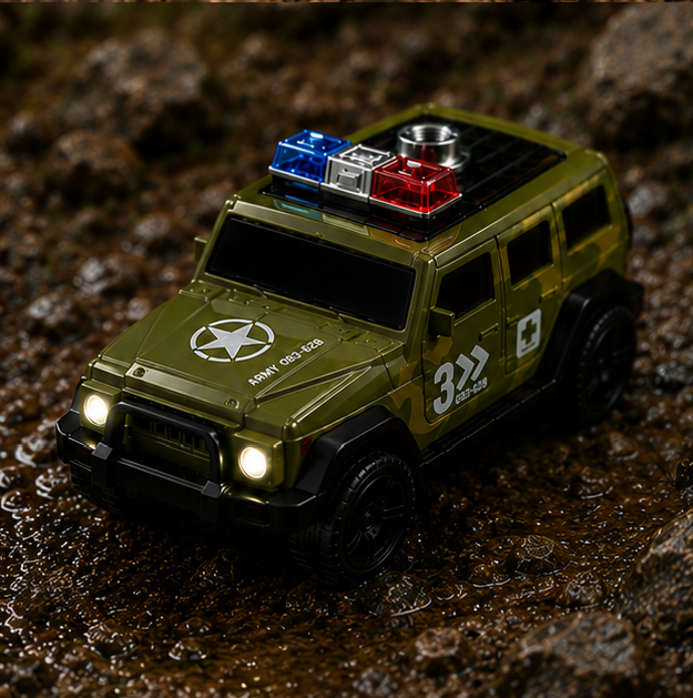 Military Green Jeep Battery