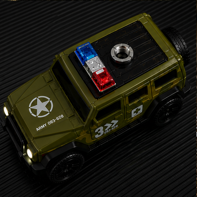 Military Green Jeep Battery
